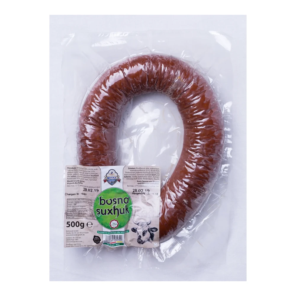 Bosna Halal, Suxhuk, 500g